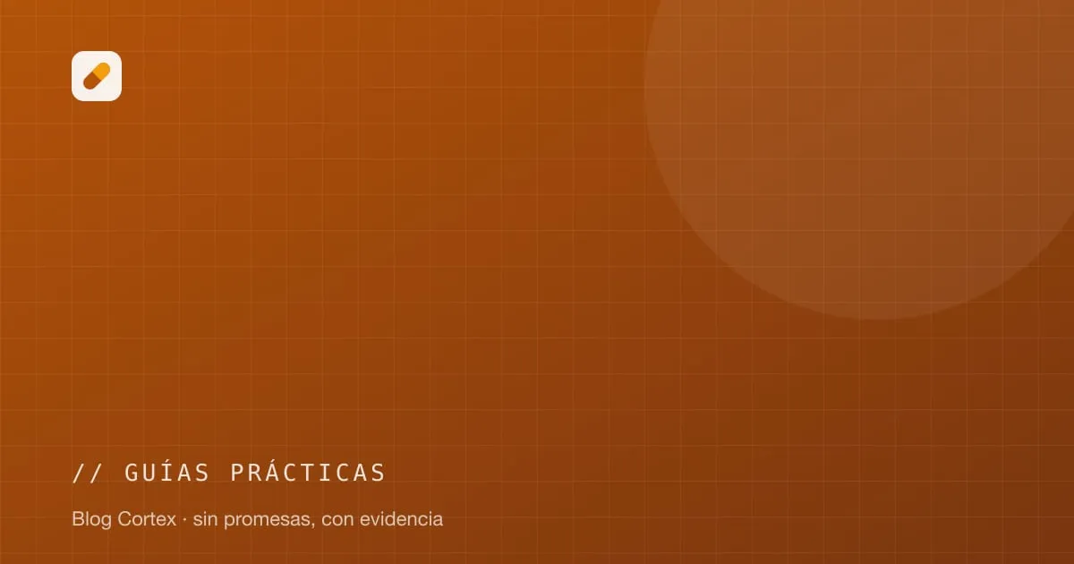 Portada de la categoría guías prácticas del blog Cortex